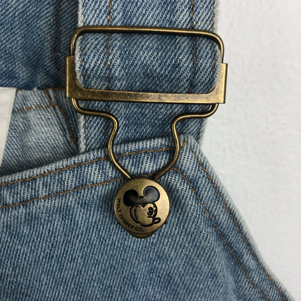 Mickey & Co. Kids Denim Overalls with Colorful Patches - Picture 11 of 11